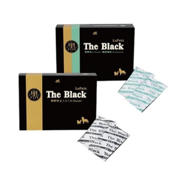LaPetz The Black樂倍(黑酵母)葡聚醣液 10g*30包 x 2組 (買二件送寵物玩具1個隨機)