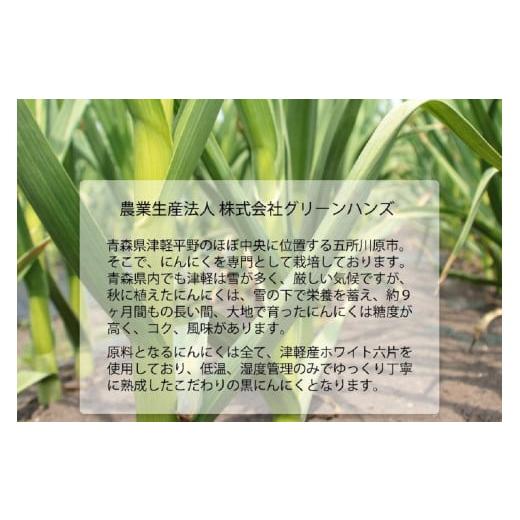 ふるさと納税 青森県 五所川原市 青森県産 黒にんにくバラ500g