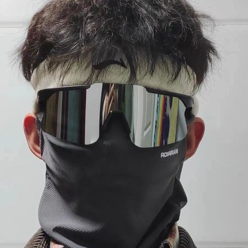 ✨ 超低價 免運 ✨墨鏡uv400防紫外線賽博朋克大框戶外運動太陽眼鏡男女滑雪登山防風遮陽騎行護目墨鏡