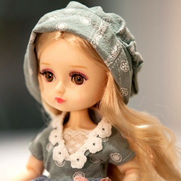 兒童毛絨洋娃娃仿真公主玩偶女孩的精致換裝套裝生日禮物玩具公仔