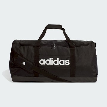 ADIDAS JE8344 LINEAR DUFFEL L 健身包 手提包 行李袋 黑【iSport愛運動】