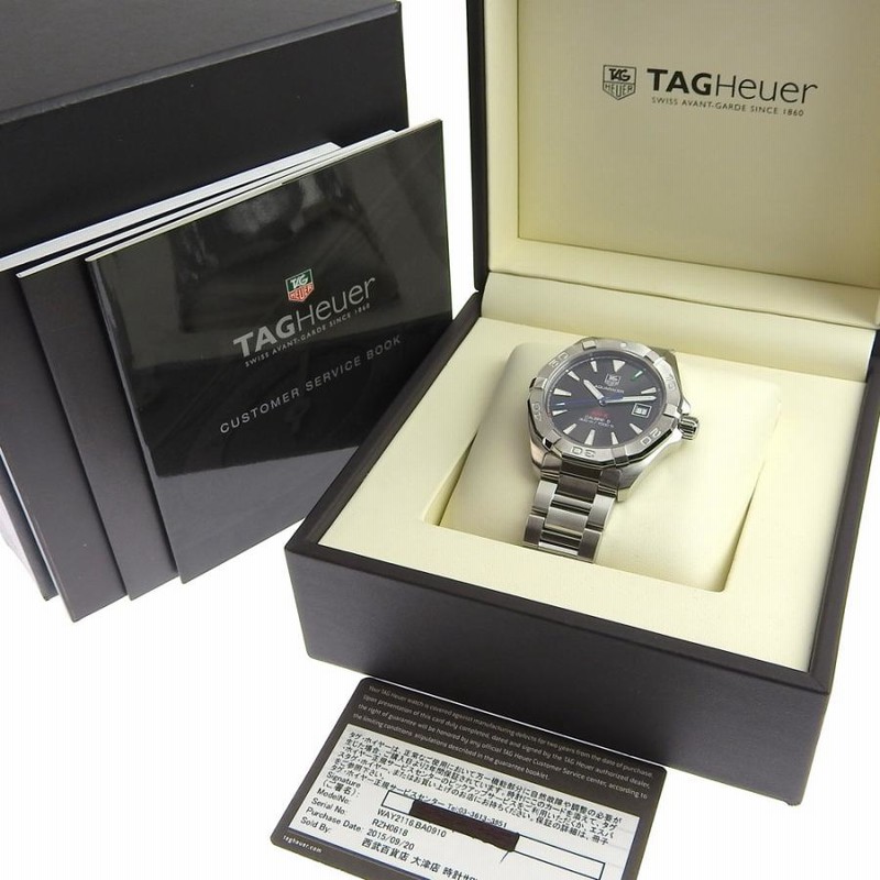新品)TAG HEUER タグ・ホイヤー アクアレーサー 300M キャリバー
