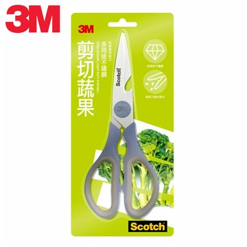 3m ks-p100 scotch 多用途不鏽鋼料理專用剪刀-剪切蔬果 簡易包裝版