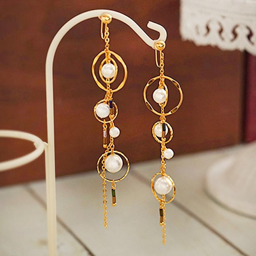 京なす【ノンホールピアス】 清水坂ガラス館 【美品】京都 ぴあり