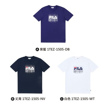 【FILA】中性 短袖 純棉圓領T恤 1TEZ-1505 -共3款任選