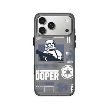 iPhone 17 Pro Max Clear (相機按鈕) 酷墨灰 - 迪士尼-星際大戰 Star Wars - 風暴兵-潮流系列