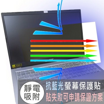 【Ezstick】ACER Aspire5 A515-58M 防藍光螢幕貼｜鏡面/霧面可選｜筆電螢幕保護貼