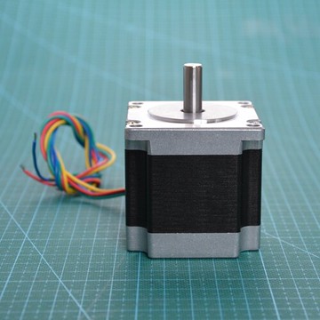 究其科技現貨供應全新57步進電機 機身高56mm D型軸8mm NEMA23