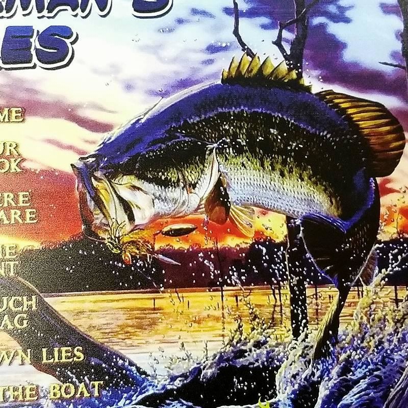 Amazon.co.jp: ブリキ看板 20×30㎝ THE CATFISH SHACK RIVER