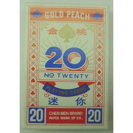 超級金桃 迷你撲克牌 24打 / 箱 No.20【APP滿額下單4%點數(單一帳號最高1000點)】7/31止