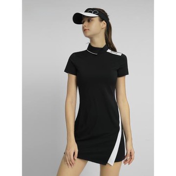 PGA新款高爾夫連衣裙golf球服裝女短袖連衣裙時尚大牌運動連體裙