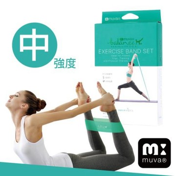 muva 瑜珈舒展彈力組-薄荷中量級