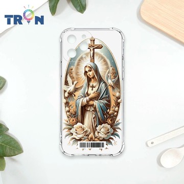 TRON IPhone 11 PRO 聖母簡約風 四角防摔載具殼 軟殼 手機殼