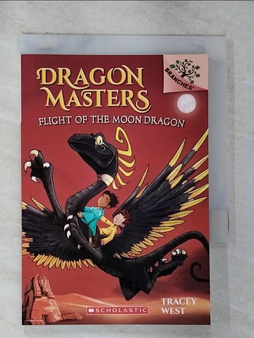 【書寶二手書T6／原文小說_GMT】Dragon Masters #6: Flight of the Moon Dragon_West, Tracey/ Jones, Damien (ILT)