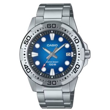 【CASIO 卡西歐】運動防水鋼帶錶 MTD-140D-2A