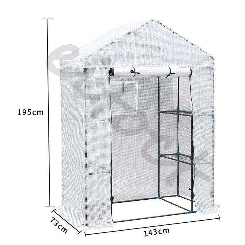 ビニール温室 ビニールハウス 家庭用 PEビニールハウス ガーデン温室 花園温室 植物の温室 フラワースタンド・ガーデンラック・家庭菜園・温室