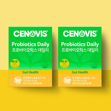 CENOVIS Probiotics Daily 30 Sticks Twin Set (2-month supply)