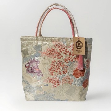Story Collection #1, 日本正絹和服袋帶手工托特包 獨一無二設計