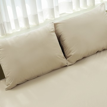 Nature Living Piabl 柔軟防水枕頭套 2入  2個  60 x 40 cm  米色