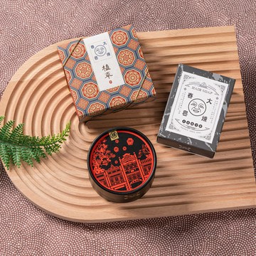 【大春煉皂】經典沐浴組 F - 【夢中築炭淨顏皂+竹炭原萃淨髮皂】各一入 + 經典植萃皂一入