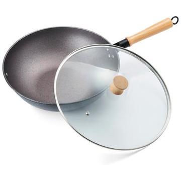 【SAEMMI】極選碳鋼炒鍋30公分