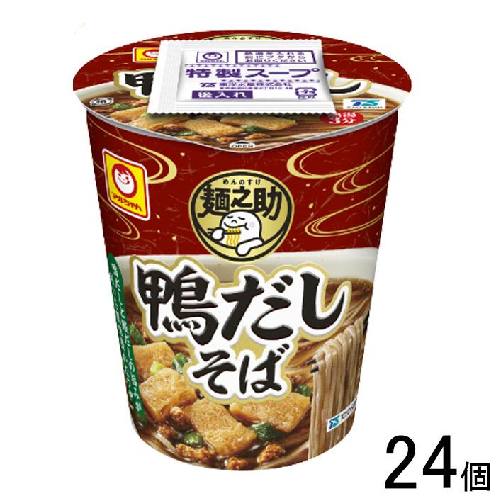 東洋水産 麺之助 縦型 鴨だしそば 65g×12個入×2ケース：合計24個 ／食品