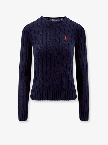 Cable knit cotton sweater - POLO RALPH LAUREN - gender_Woman