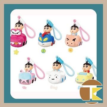 【10月預購】馬克圖布蠟筆小新毛絨盲盒公仔盒玩 一中盒6入 Q版動漫收藏 愛蛋客