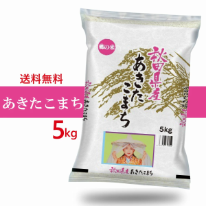 新米 秋田県産　あきたこまち 5kg お米 送料無料 米屋直送 （※沖縄、離島は除く)