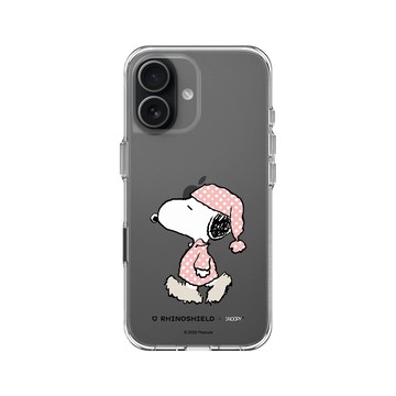 iPhone 17 Clear Case（相機按鈕） 透明 - 史努比 Snoopy - Snoopy Go to sleep
