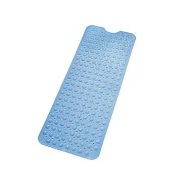 小麥購物 浴室防滑墊 氣泡款 L187  100 x 40cm  1個  透藍色