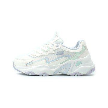 SKECHERS DLITES 5.0 綁帶運動休閒鞋 白 150524WMLT 女鞋