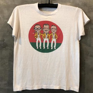 歐美高街潮流ins超火vintage阿美咔嘰美式復古短袖男女OS風Tee恤