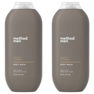 method 美則 男仕潔膚露 雪松落羽杉  2個  532ml