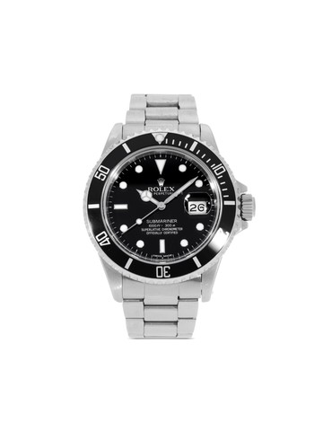 Rolex - 1988 pre-owned Submariner 40mm - unisex - Crystal/stainless steel - One Size - Silver