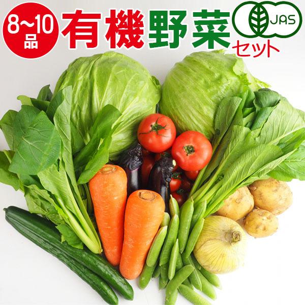 産地直送 有機野菜セット(8〜10品目)有機栽培 野菜 詰め合わせ 奈良 オーガニック 送料無料