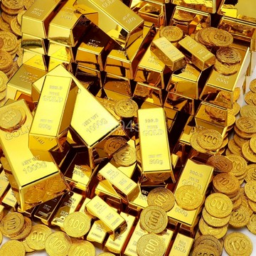海盜寶藏 金幣 金條 黃金 寶箱玩具 家家酒 婚禮道具 尾牙道具