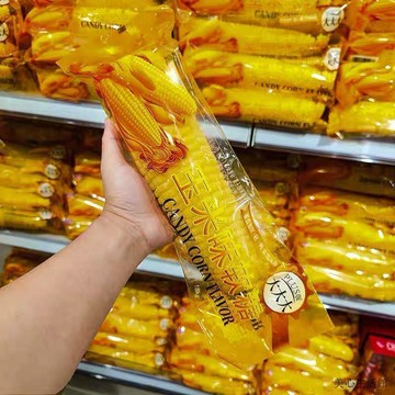 促銷熱賣🍬超大玉米軟糖PLUS版玉米味拉絲軟糖qq糖情人節禮物糖果獎勵零食