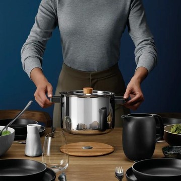 Nordic Kitchen不鏽鋼雙耳湯鍋D20cm-附蓋 D20cm/4.0L