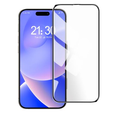 Pauger for iPhone 16 Plus 6.7 超覆蓋3D點膠9H滿版玻璃保護貼