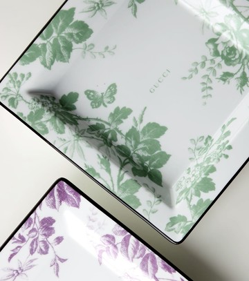 Gucci Herbarium porcelain trinket tray