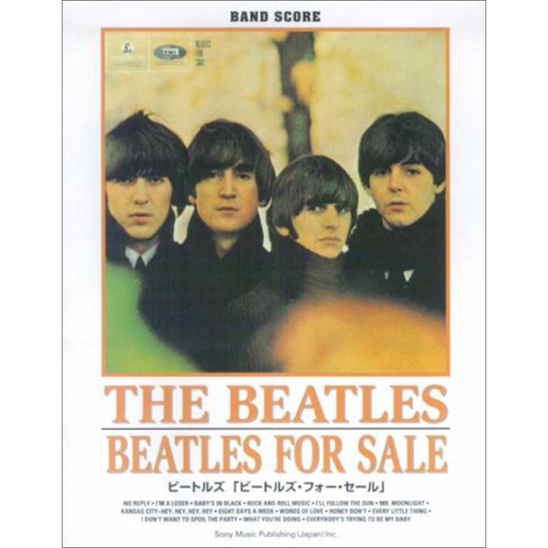 BEATLES　THE　ザ・ビートルズ　バンド・スコア　ビートルズ「ビートルズ・フォー・セール」　楽譜　LINEショッピング