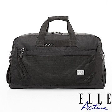 ELLE Active Fish Net 漁網系列-旅行袋-黑色