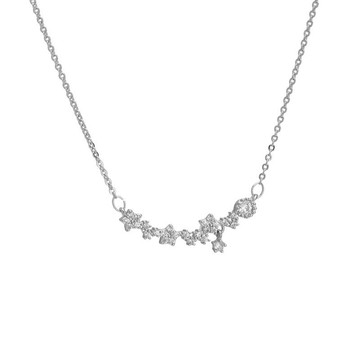 精致鋯石星星項鏈女輕奢小眾設計高級感鎖骨鏈簡約冷淡風配飾【木屋雜貨】