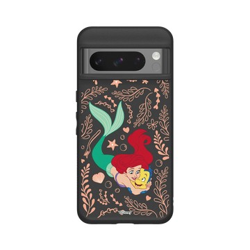 Pixel 8 Pro SolidSuit 黑 - 迪士尼-公主系列 Disney Princess - 迪士尼公主 - 愛麗兒公主