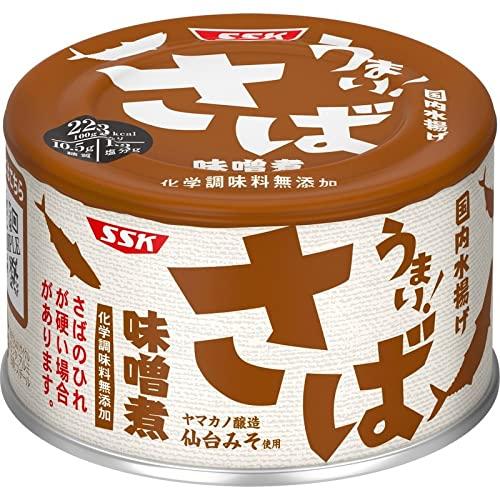 SSKセールス うまい!さば味噌煮 150g×12個