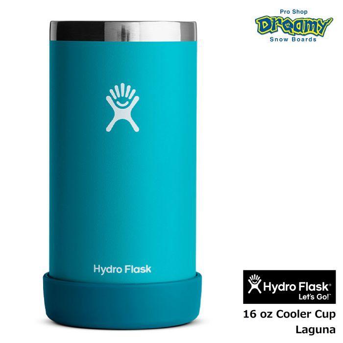 Hydro Flask ハイドロフラスク 16oz Cooler Cup 473ml #890131 Laguna ステンレスカップ クージー 缶 ボトル 保冷ホルダー 真空断熱構造 8901310084221 正規品