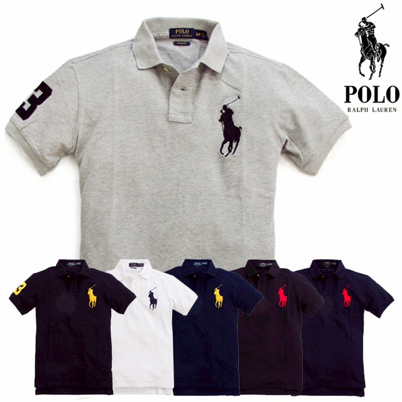 本物保証 Polo By Ralph Lauren ポロ ラルフローレン メンズ コットン 鹿の子編み ビッグポニー ナンバーリングno 3ししゅう 半袖ポロシャツ カスタムフィット 6カラー展開 通販 Lineポイント最大1 0 Get Lineショッピング