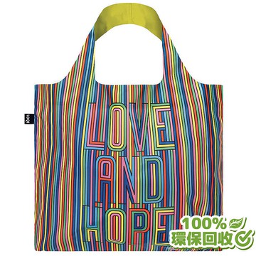 LOQI 環保材質購物袋-彩虹(無扣帶、無暗袋)