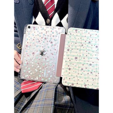 morock【插畫師聯名】2025iPadair7保護套平板ipad11保護殼pro11帶筆槽air6/5適用蘋果第10代10.9寸mini7磁吸